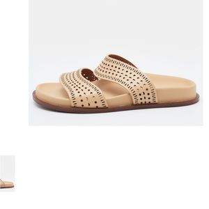 ALAIA perforated sandals slides 36.5